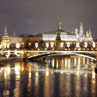 Москва ночная - праздничная :: Александр Лукин