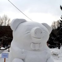 Выставка снежных фигур в Новосибирске . :: Мила Бовкун