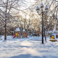 Зима в парке :: Cтанислав Анатольевич Курбатов
