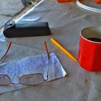 Кружка, кофе и бухгалтерия :: Владимир Рыбак