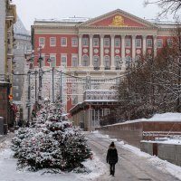 Москва новогодняя (04.01.2019). Столешников переулок. :: Надежда Лаптева