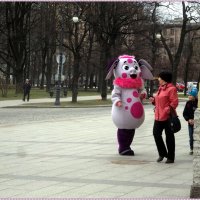 Разные звери гуляют по городу. :: Вера 