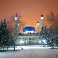 Майкопская мечеть в канун старого нового года :: Денис Александрович Суворов