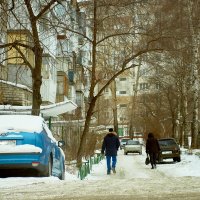 Снежные зарисовки на ретро объектив ❄ :: Владислав Левашов