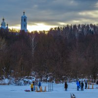 Крещенский пейзаж :: Сергей Цветков