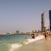 Персидский залив. Пляж Дубай Марина. Декабрь. :: Alex 