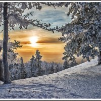 Закаты зимой :: Лидия (naum.lidiya)