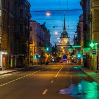 Ночной Санкт-Петербург :: Павел © Смирнов