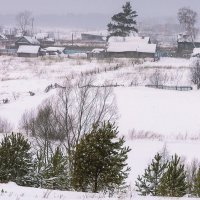 Зима в деревне :: Любовь Потеряхина