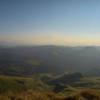 Карачаево-Черкессия. Предгорья. Синий закат. Karachay-Cherkessia. Foothills. Blue sunset. :: Юрий Воронов