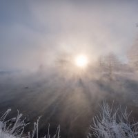 Туманные берега Пехорки :: Fuseboy 
