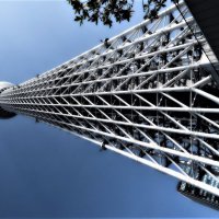 ТВ  башня Токио Tokyo Skytree вблизи :: wea *