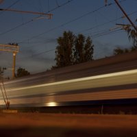 уезжающий поезд :: Валерия Шматковская