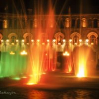 Ночной Ереван:поющие фонтаны. :: Nerses Matinyan