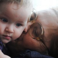 бабуся з внуцьой) :: Дарина Нагорна