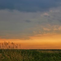 Полосатый закат :: Олег Сонин