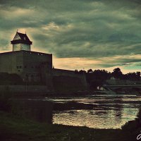 Reka Narova i Narvaskaja krepost :: Jekaterina Sei