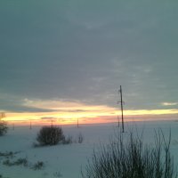 Раннее зимнее утро. :: Алексей Кузнецов