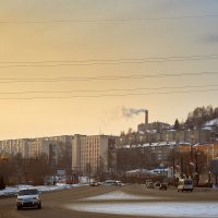 Снежный город, взгляд сквозь ретро объектив ❄ :: Владислав Левашов