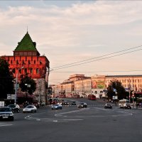 Площадь на закате :: Валентина *