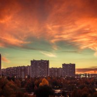 просто красивый закат :: Сергей Балкунов