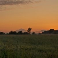 Солнце село. :: Юрий Карелин 