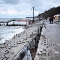 Последствия январского урагана в Светлогорске :: Марина 