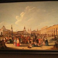 Делабарт Ж. Вид Красной площади в Москве. 1795 г. :: Маера Урусова