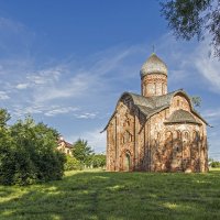 2017.08.16_0270-2 В.Новгород ц.Петра и Павла в Кожевниках 1920 :: Дед Егор 