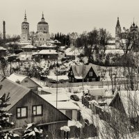 Серпейка. Нижняя Улица Успенская Ильинская Троицкая церкви. :: Владимир Гришин