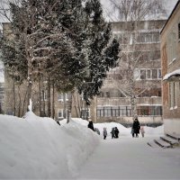 Детский сад в снегу. :: Венера Чуйкова