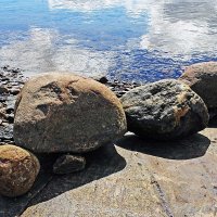 Камни на берегу :: Сергей Курников