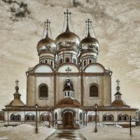 Успенский собор Иверского монастыря на Валдае :: Татьяна Смирнова