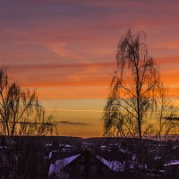 февраль, вечер :: Петр Беляков