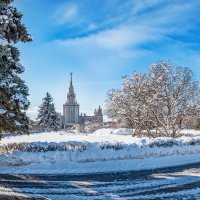 Московская зима. МГУ :: Борис Гольдберг