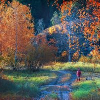 Осень на берегу Ингоды :: Ольга Варванович
