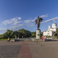 2017.08.16_0456-2 В.Новгород. Памятник Александру Невскому 1920 :: Дед Егор 