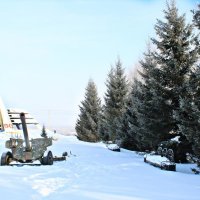 Мемориал в снегу :: Валентина Ильиных