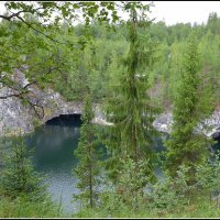 Карелия. Мраморный каньон Рускеала. :: Ольга Кирсанова