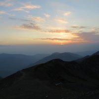Закат в горах. Роза Пик. :: Валерий Ткаченко