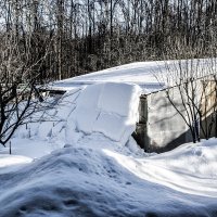 Снегоход в первый день весны..01-03-2019 :: Юрий Яньков