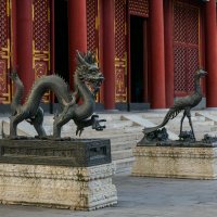 Символы власти китайского императора (дракон) и императрицы (птица феникс) :: Юрий Поляков
