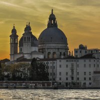 Venezia. Chieza Santa Maria della Salute.Vista dal canale della Giudecca. :: Игорь Олегович Кравченко