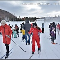 По Волге на лыжах. :: Юрий Ефимов