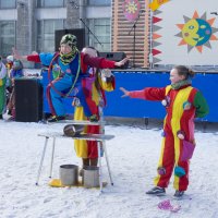 2019, Северодвинск, Масленица. Детский образцовый цирк из Архангельска :: Владимир Шибинский