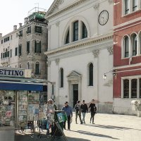 Venezia. Via Giuseppe Garibaldi. Chiesa San Francesco di Paola. :: Игорь Олегович Кравченко