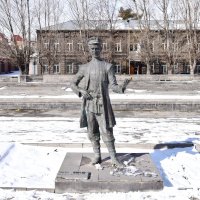 Памятник Полоз Мукучу в Гюмри :: Galina Leskova