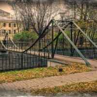 Парусный мост в Кронштадте. :: Григорий Евдокимов