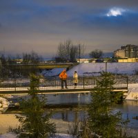 Двое на мостике :: Юрий Велицкий