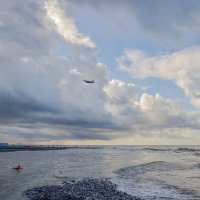 Там,где река впадает в море.... :: Светлана Винокурова